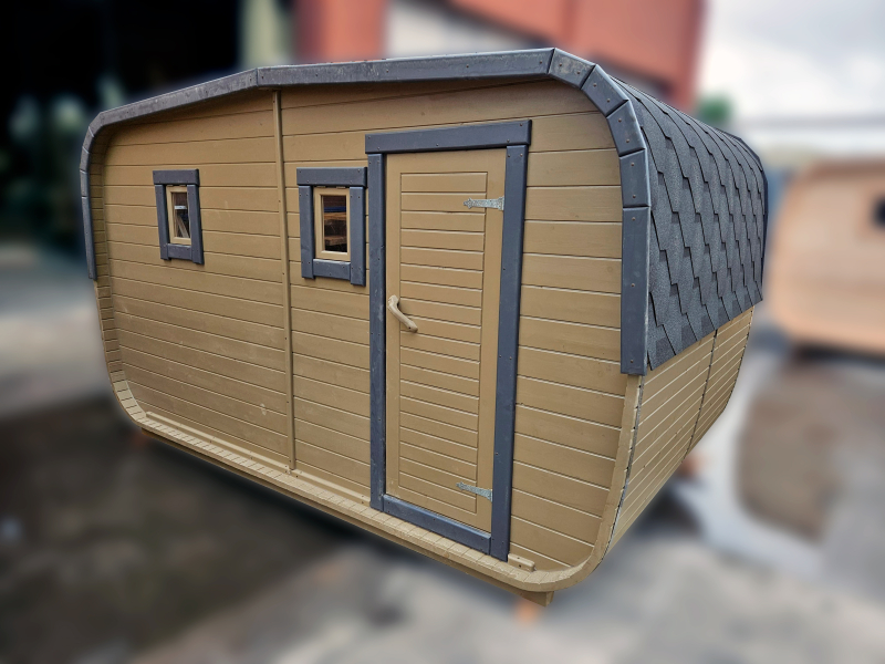 Овальная-Окта Баня-Бочка 4 метра